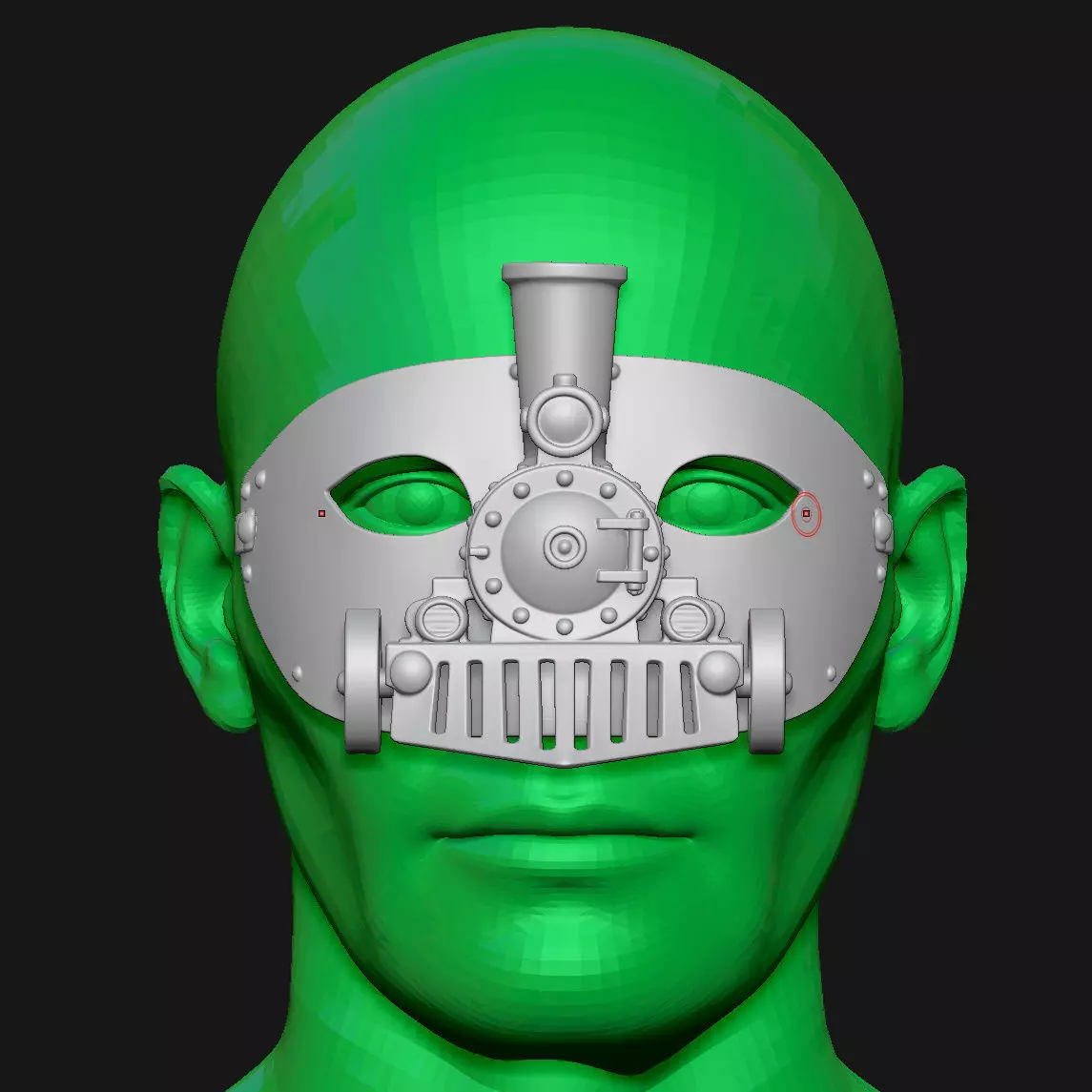 cosplay mask 3D print model