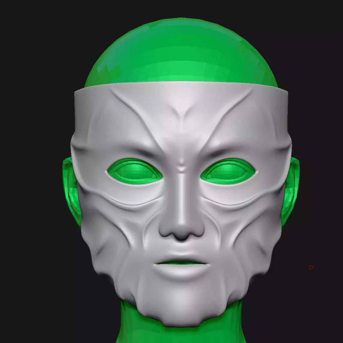 cosplay mask 3D print model