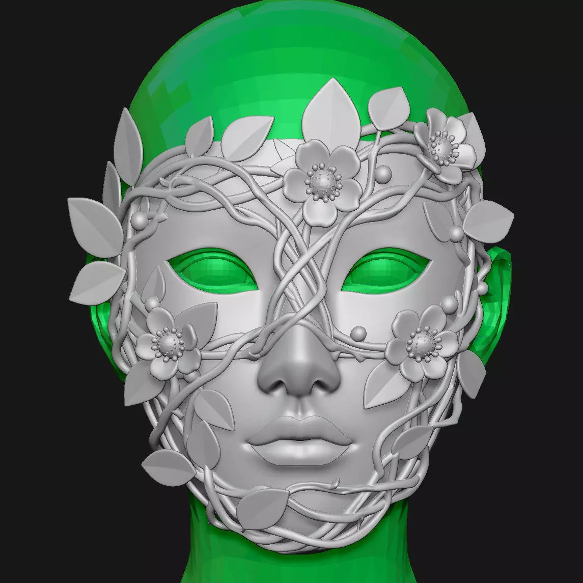 cosplay mask 3D print model