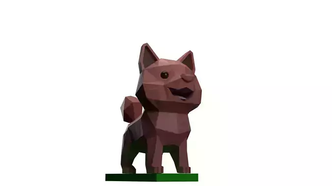Low Poly Dog