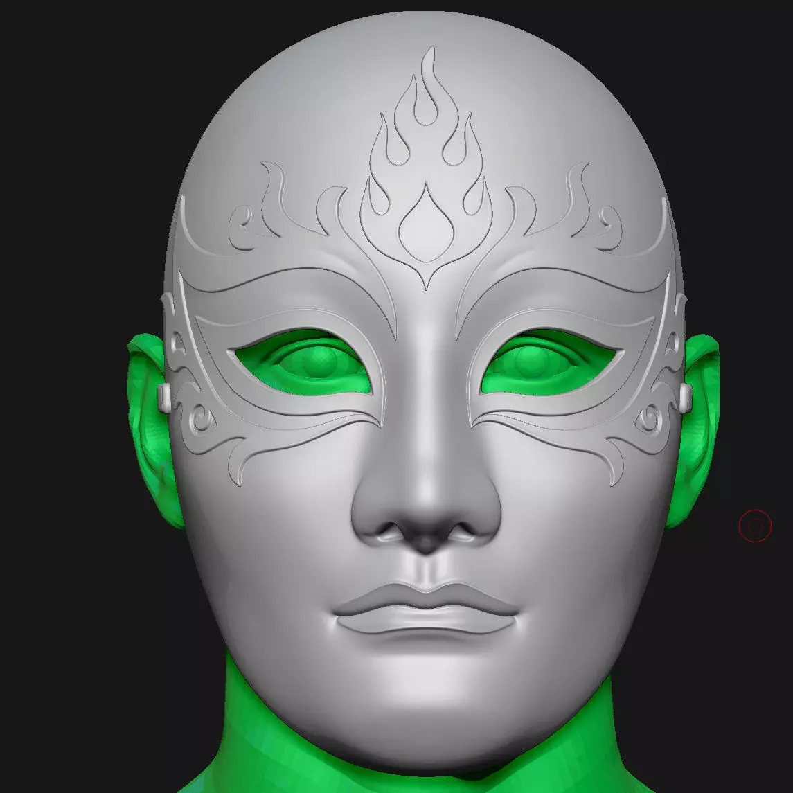 cosplay mask 3D print model