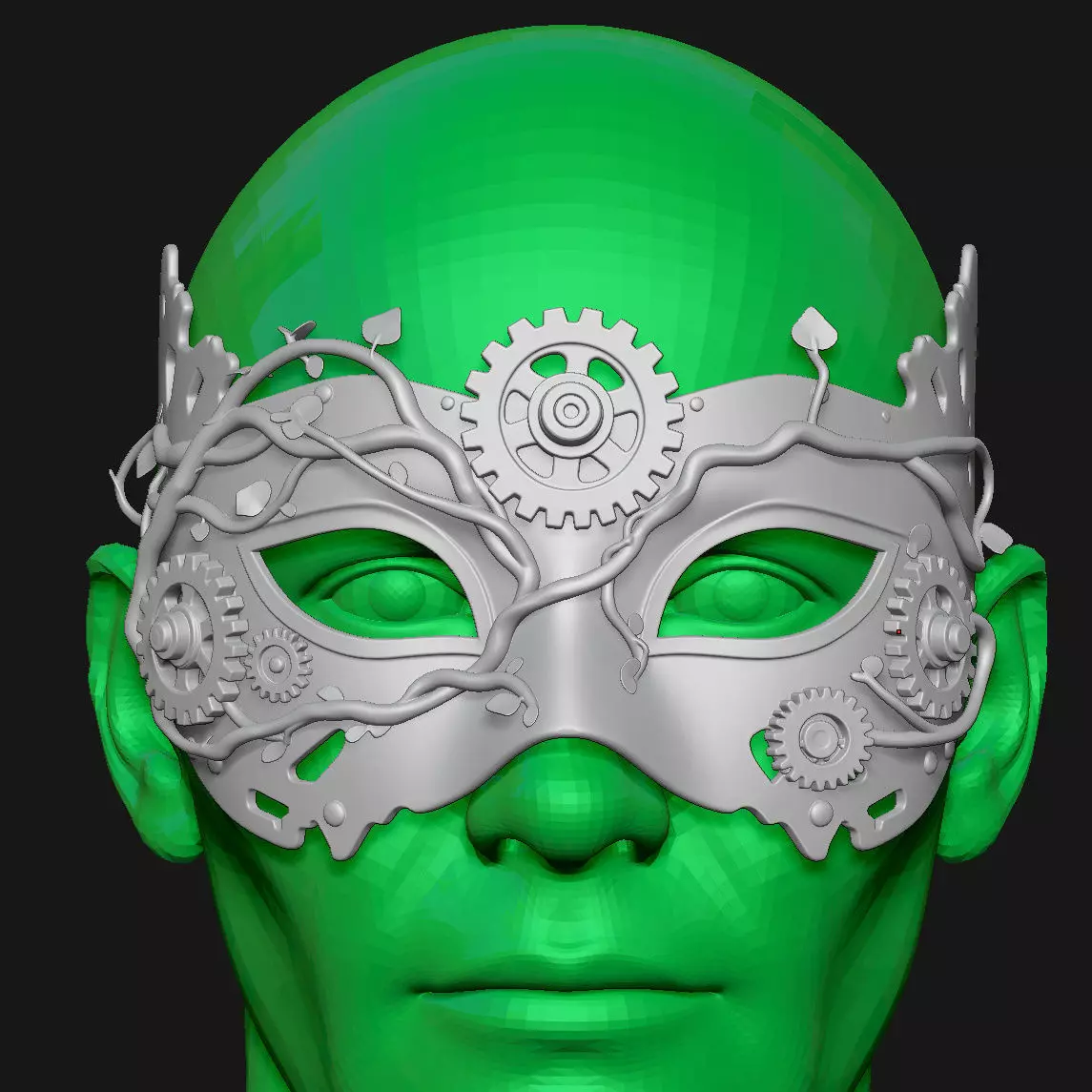 cosplay mask 3D print model