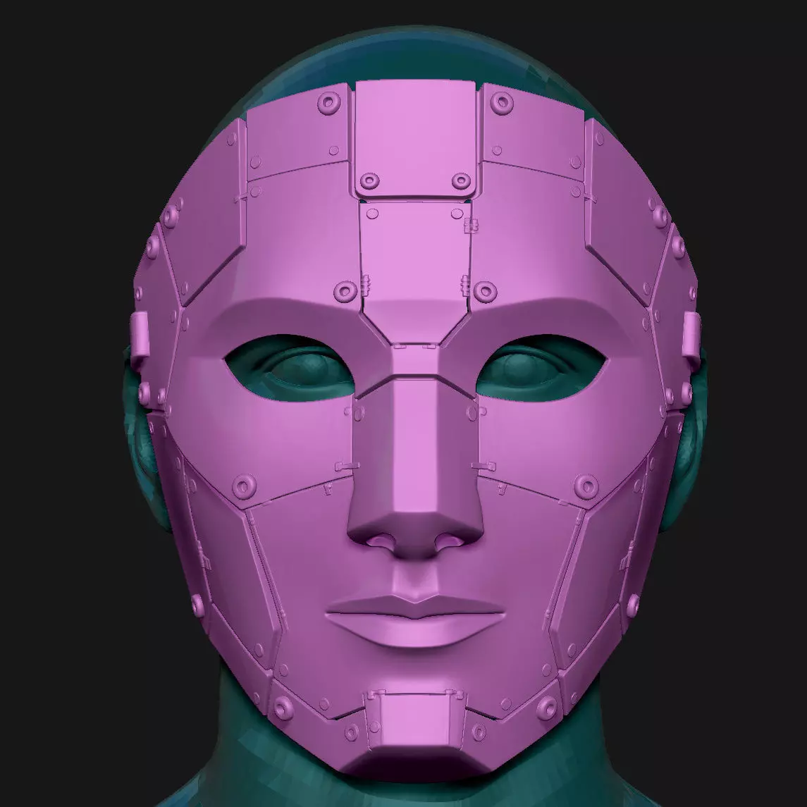 cosplay mask 3D print model