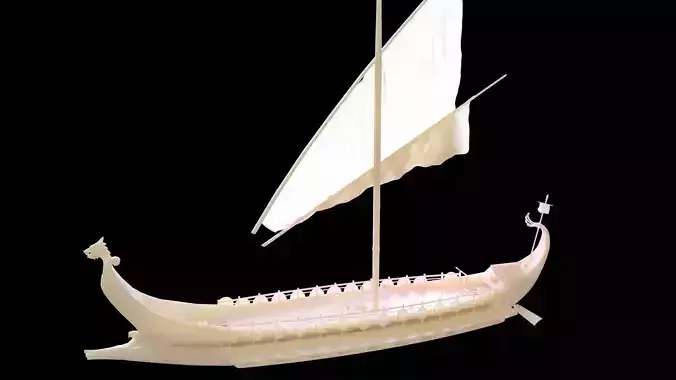 Byzantine Dromon Warship