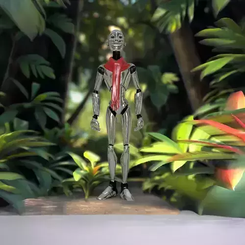 Friendly Robot Character model pack