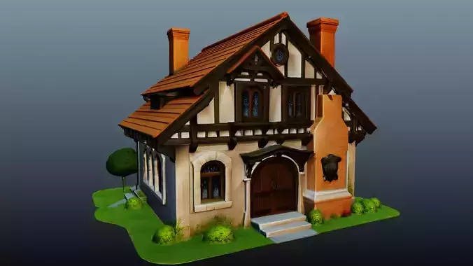Fantasy Stone House  EM-14