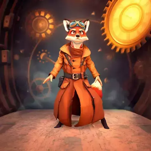 Adventurous Fox Aviator model pack