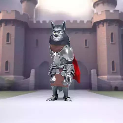 Wolf Knight Armor model pack
