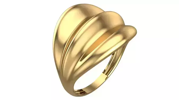  Smooth Plain Band Ring Set-5 Sizes-R02