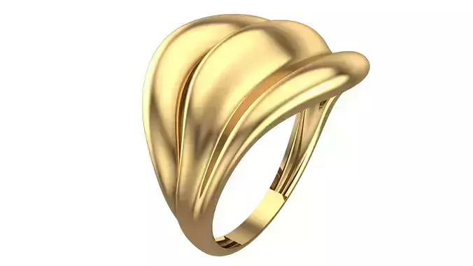 Smooth Plain Band Ring Set-5 Sizes-R03