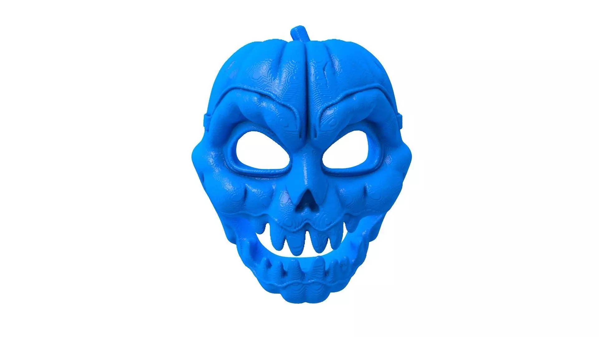 Halloween Mask - pumpkin Mask - Women Mask - Tribal Mask 3D print model