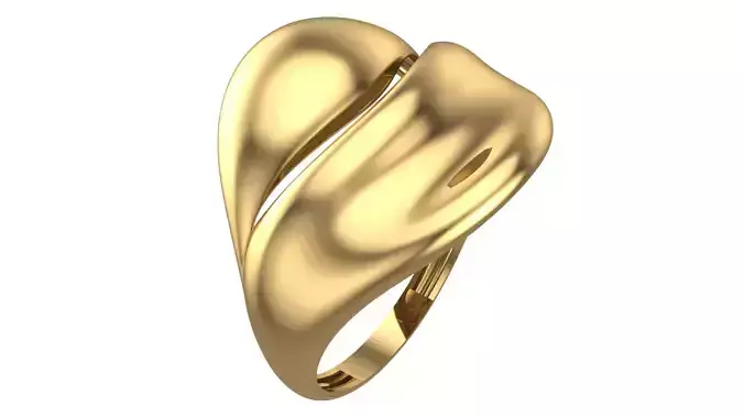 Smooth Plain Band Ring Set-5 Sizes-R08