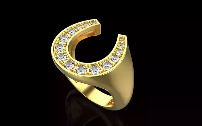 Horseshoe pendant model 1436