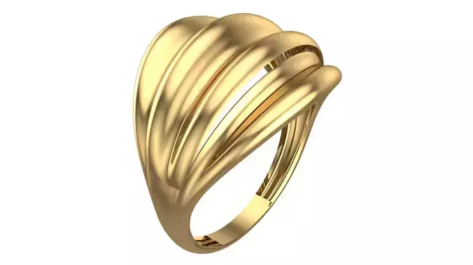 Smooth Plain Band Ring Set-5 Sizes-R11