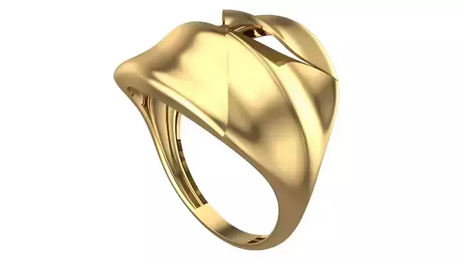 Smooth Plain Band Ring Set-5 Sizes-R13