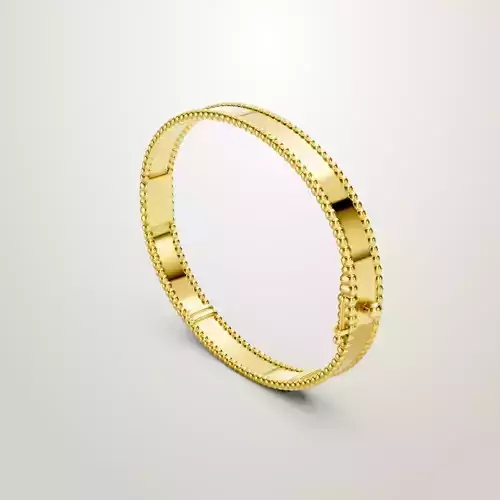 Perlee signature bracelet van cleef and arpels bangle 170mm