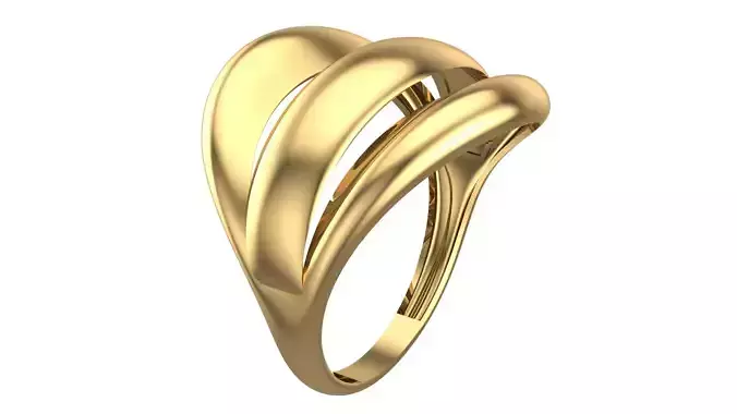 Smooth Plain Band Ring Set-5 Sizes-R14