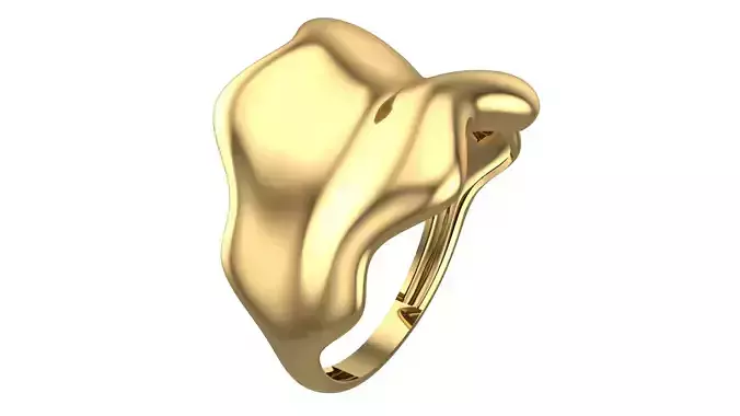 Smooth Plain Band Ring Set-5 Sizes-R16