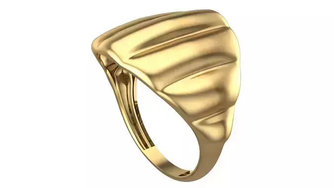 Smooth Plain Band Ring Set-5 Sizes-R17