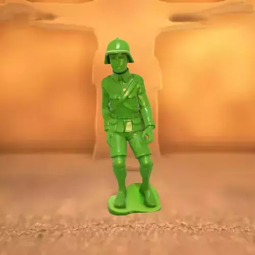 Classic Green Soldier model pack