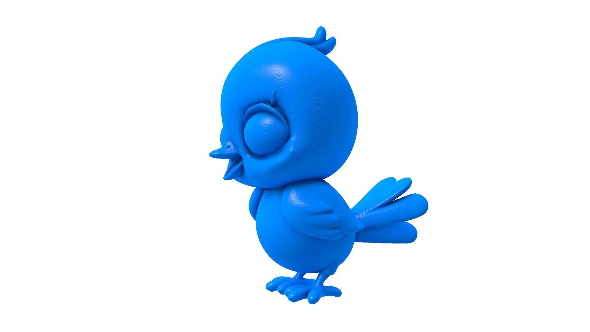 fledgling - bird - sparrow - birdcore - bird aesthetic 3D print model