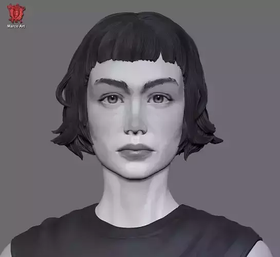 Alien Earth Wendy 3d stl file 3D print model