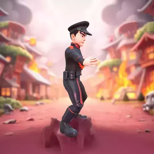 Regal Officer Uniform model pack