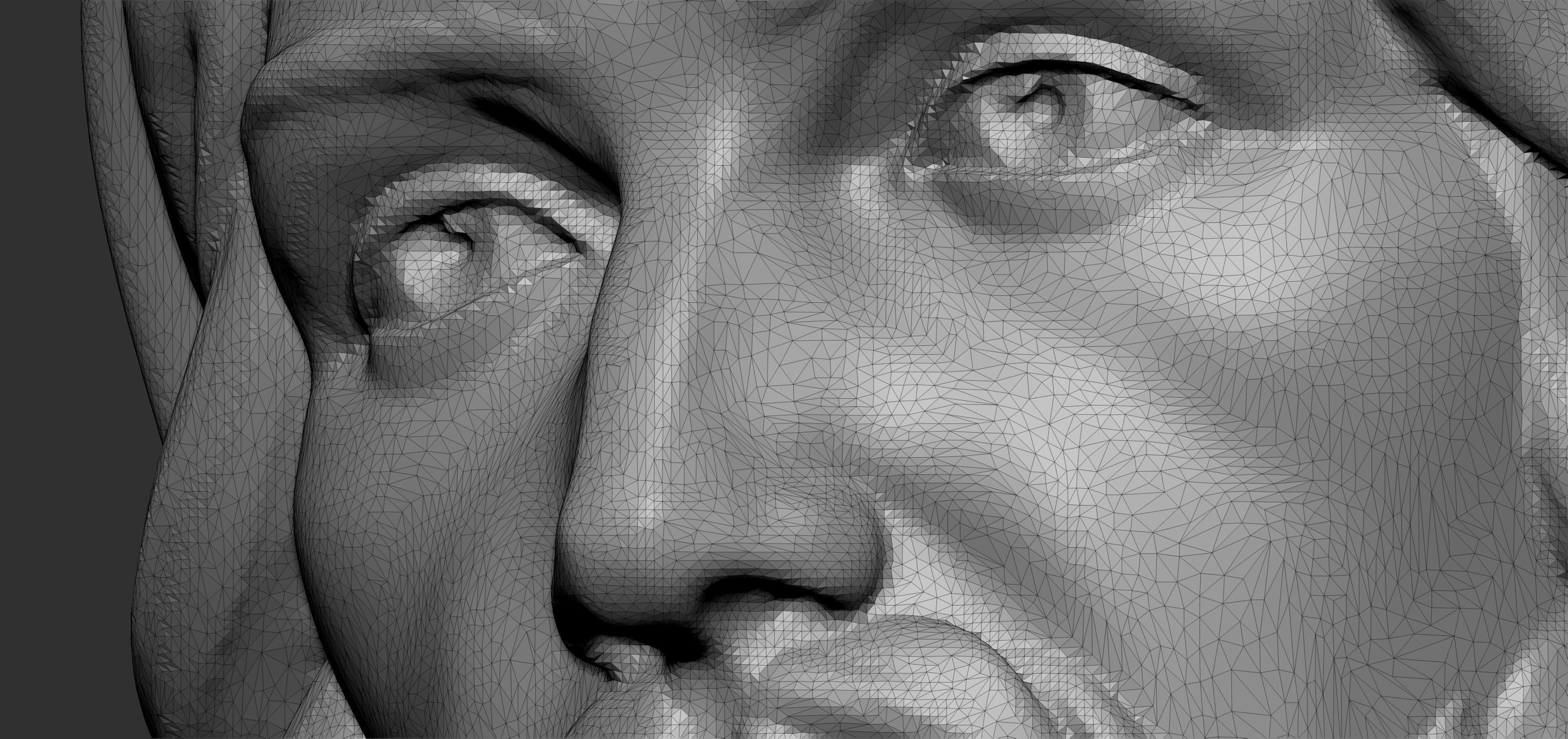 Jesus Praying 3D print model_13