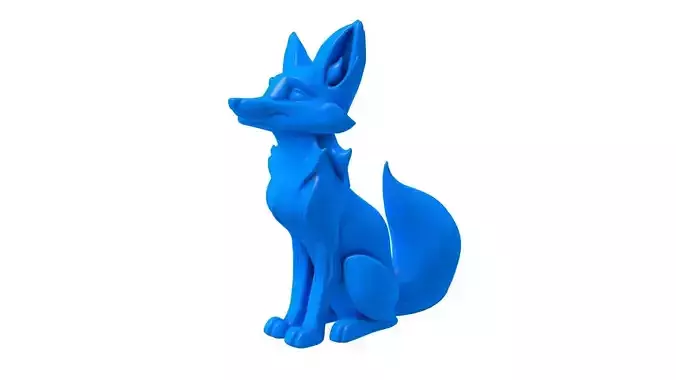 fox -  fox character -  fox stl -  fox printer 