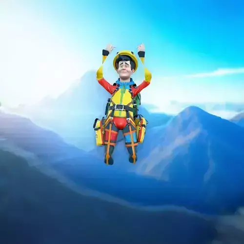 Colorful Explorer Character model pack