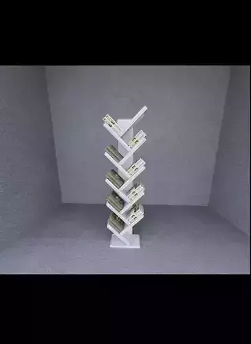 Tree Shape Wooden Bookshelf 