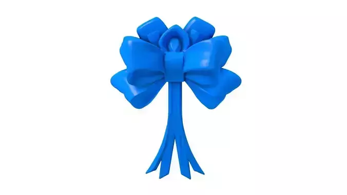 Ribbon STL - Decorative Ribbon -  Elegant Ribbon 3D Model 