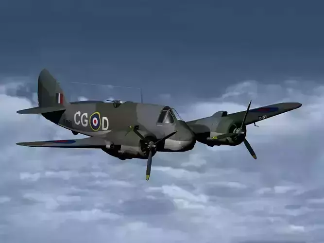 Bristol Beaufighter 3D model