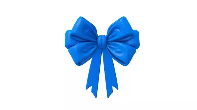 Ribbon STL - Decorative Ribbon -  Elegant Ribbon 3D Model 