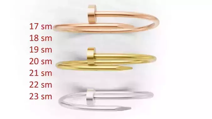 Juste Un Clou Bracelet Single Classic Model