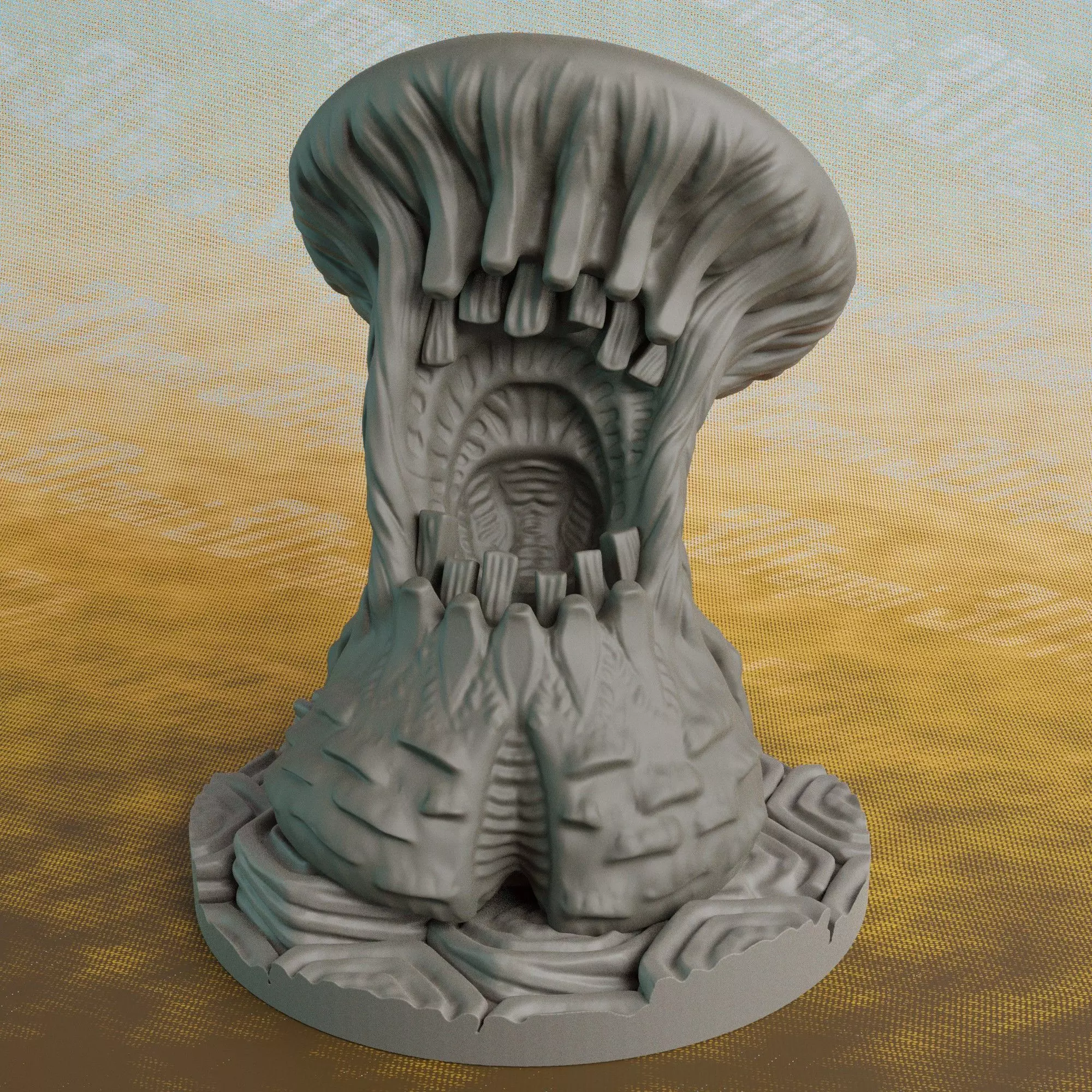 Mychoteria mushroom monster 3D print model