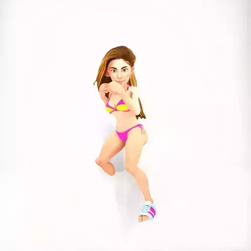 Summer Beachwear model pack