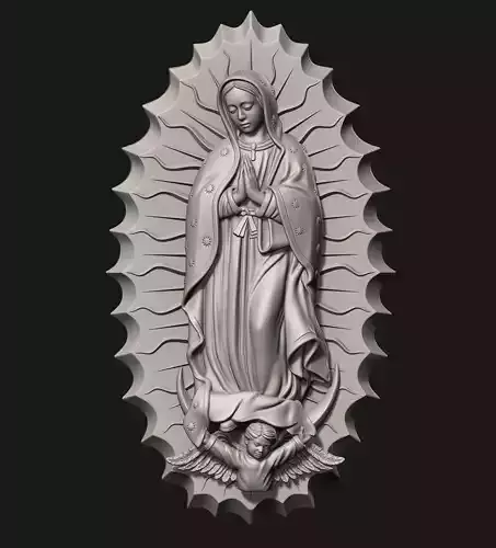 Our Lady of Guadalupe Medallion