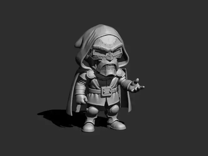 Dr Doom Chibi Fanart