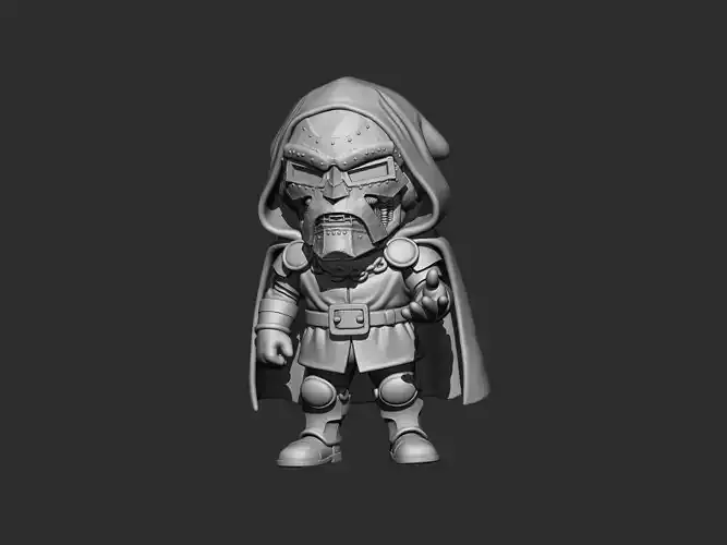 Dr Doom Chibi Fanart
