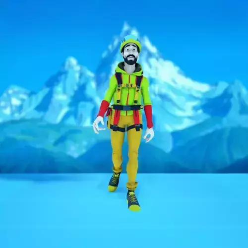 Adventurous Climber Character model pack