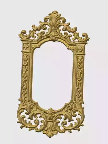 Decorative Picture Frame 01  Modern Design for 3D Printing
