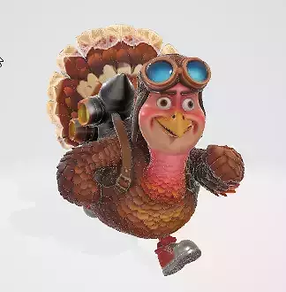 happy turkey runner