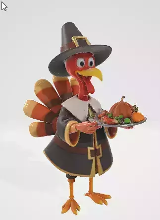 turkey furry