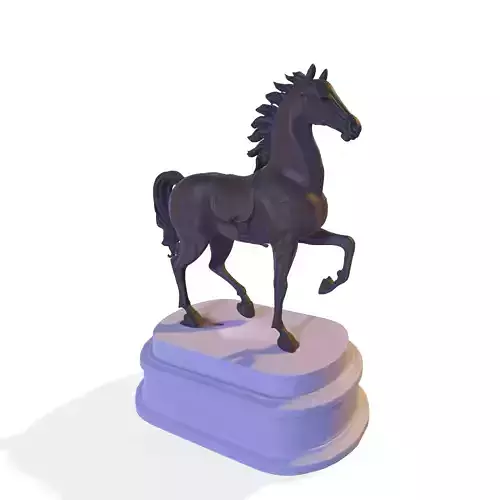 The Majestic Steed Sculpture