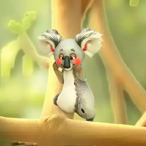 Charming Koala model pack