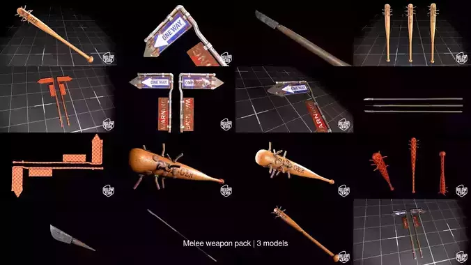 Melee weapon pack