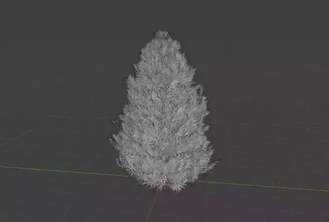 White Christmas Tree with LED