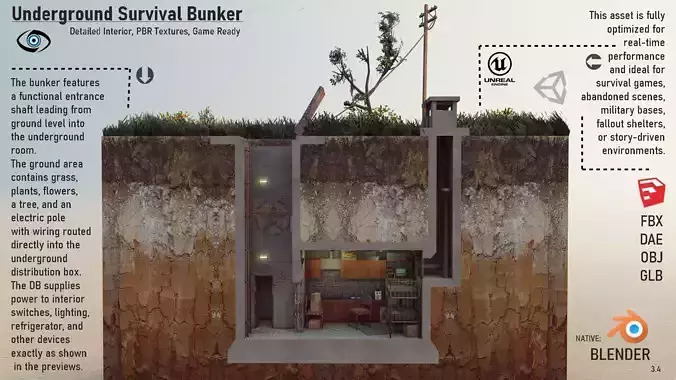 Underground Survival Bunker