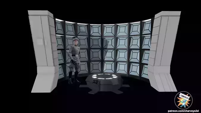  Star Wars Executor Holoprojector Chamber for action figures 